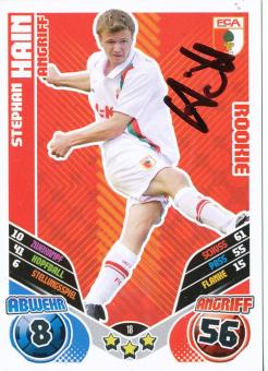 Stephan Hain  FC Augsburg  2011/2012 Match Attax Card orig. signiert 
