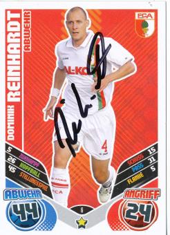 Dominik Reinhardt  FC Augsburg  2011/2012 Match Attax Card orig. signiert 