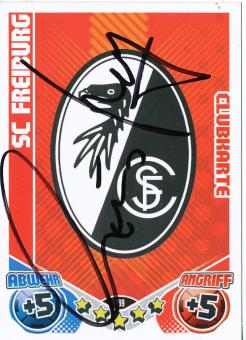 Christian Streich  SC Freiburg  2011/2012 Match Attax Card orig. signiert 