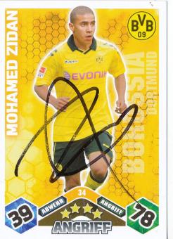 Mohamed Zidan  Borussia Dortmund  2010/2011 Match Attax Card orig. signiert 