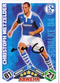 Christoph Metzelder  FC Schalke 04  2010/2011 Match Attax Card orig. signiert 