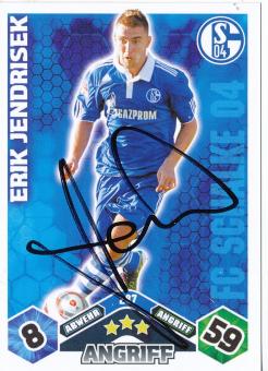 Erik Jendrisek  FC Schalke 04  2010/2011 Match Attax Card orig. signiert 