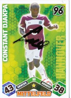 Constant Djakpa  Hannover 96  2010/2011 Match Attax Card orig. signiert 