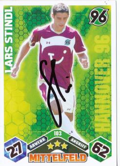 Lars Stindl  Hannover 96  2010/2011 Match Attax Card orig. signiert 
