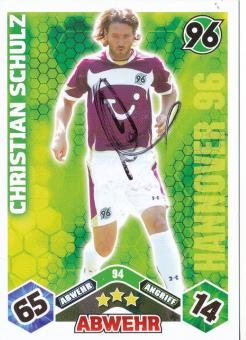 Christian Schulz  Hannover 96  2010/2011 Match Attax Card orig. signiert 