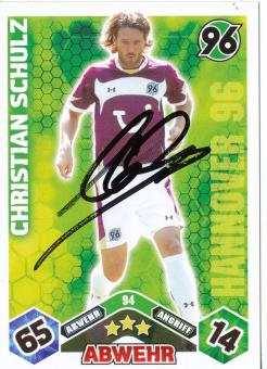 Christian Schulz  Hannover 96  2010/2011 Match Attax Card orig. signiert 