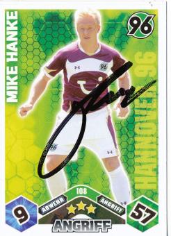 Mike Hanke  Hannover 96  2010/2011 Match Attax Card orig. signiert 
