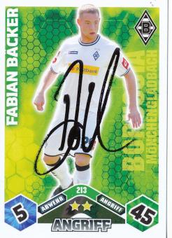 Fabian Bäcker  Borussia Mönchengladbach  2010/2011 Match Attax Card orig. signiert 