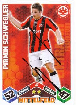 Pirmin Schwegler  Eintracht Frankfurt  2010/2011 Match Attax Card orig. signiert 