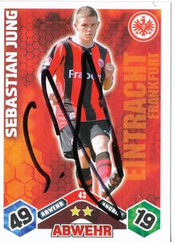 Sebastian Jung  Eintracht Frankfurt  2010/2011 Match Attax Card orig. signiert 