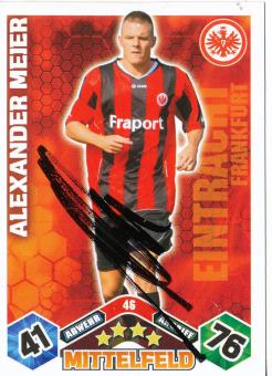 Alexander Meier  Eintracht Frankfurt  2010/2011 Match Attax Card orig. signiert 