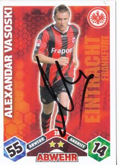 Alexandar Vasoski  Eintracht Frankfurt  2010/2011 Match Attax Card orig. signiert 