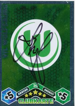 Felix Magath  VFL Wolfsburg  2010/2011 Match Attax Card orig. signiert 