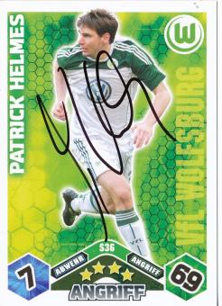 Patrick Helmes  VFL Wolfsburg  2010/2011 Match Attax Card orig. signiert 