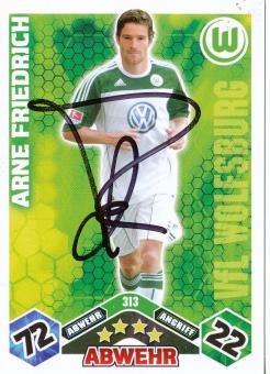 Arne Friedrich  VFL Wolfsburg  2010/2011 Match Attax Card orig. signiert 