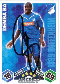 Demba Ba  TSG 1899 Hoffenheim  2010/2011 Match Attax Card orig. signiert 