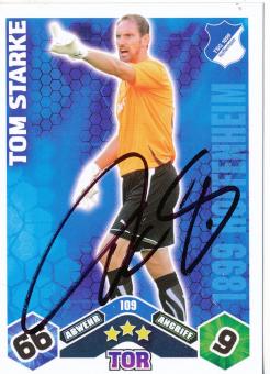 Tom Starke  TSG 1899 Hoffenheim  2010/2011 Match Attax Card orig. signiert 