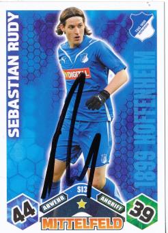 Sebastian Rudy  TSG 1899 Hoffenheim  2010/2011 Match Attax Card orig. signiert 