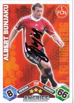 Albert Bunjaku  FC Nürnberg  2010/2011 Match Attax Card orig. signiert 