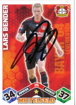 Lars Bender  Bayer 04 Leverkusen  2010/2011 Match Attax Card orig. signiert 