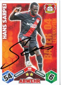 Hans Sarpei  Bayer 04 Leverkusen  2010/2011 Match Attax Card orig. signiert 
