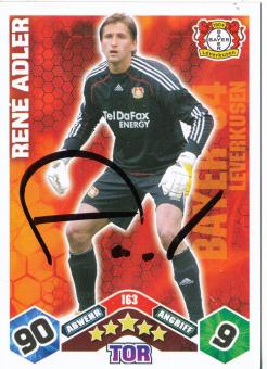 Rene Adler  Bayer 04 Leverkusen  2010/2011 Match Attax Card orig. signiert 