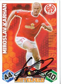 Miroslav Karhan  FSV Mainz 05  2010/2011 Match Attax Card orig. signiert 