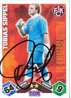 Tobias Sippel  FC Kaiserslautern  2010/2011 Match Attax Card orig. signiert 
