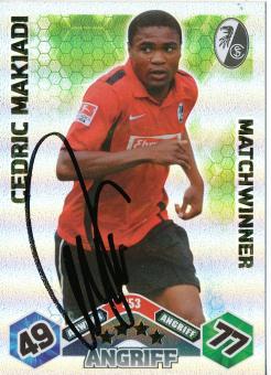 Cederic Makiadi  SC Freiburg  2010/2011 Match Attax Card orig. signiert 
