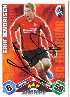 Erik Jendrisek  SC Freiburg  2010/2011 Match Attax Card orig. signiert 