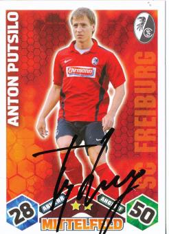 Anton Putsilo  SC Freiburg  2010/2011 Match Attax Card orig. signiert 