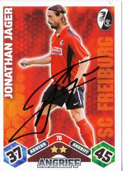 Jonathan Jäger  SC Freiburg  2010/2011 Match Attax Card orig. signiert 