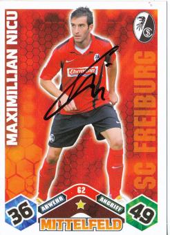 Maximilian Nicu  SC Freiburg  2010/2011 Match Attax Card orig. signiert 