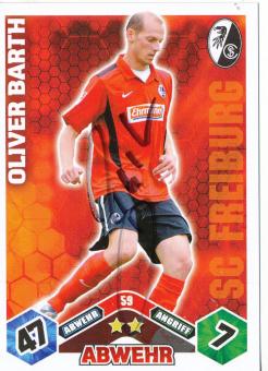 Oliver Barth  SC Freiburg  2010/2011 Match Attax Card orig. signiert 