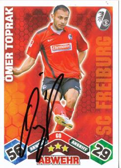 Ömer Toprak  SC Freiburg  2010/2011 Match Attax Card orig. signiert 