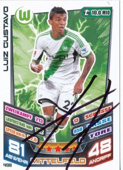 Luiz Gustavo  VFL Wolfsburg   2013/2014 Match Attax Card orig. signiert 