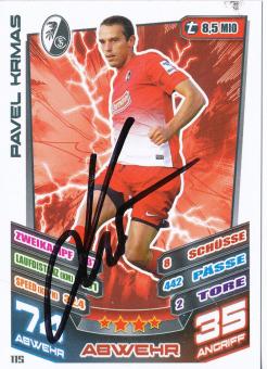 Pavel Krmas  SC Freiburg  2013/2014 Match Attax Card orig. signiert 