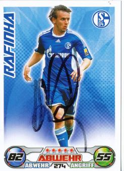 Rafinha   FC Schalke 04  2009/2010 Match Attax Card orig. signiert 