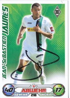Jean Sebastien Jaures  Borussia Mönchengladbach  2009/2010 Match Attax Card orig. signiert 