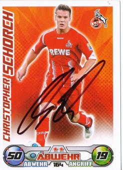 Christopher Schorch  FC Köln  2009/2010 Match Attax Card orig. signiert 