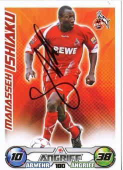 Manasseh Ishiaku  FC Köln  2009/2010 Match Attax Card orig. signiert 