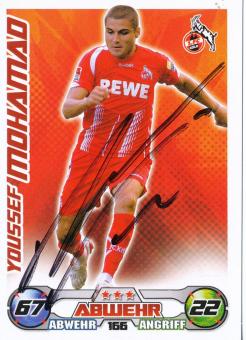 Youssef Mohamad  FC Köln  2009/2010 Match Attax Card orig. signiert 