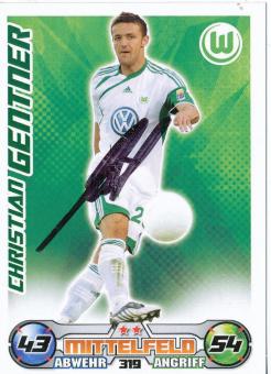 Christian Gentner  VFL Wolfsburg  2009/2010 Match Attax Card orig. signiert 