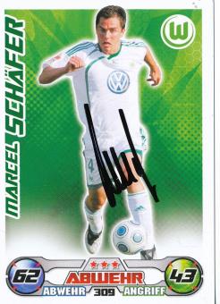 Marcel Schäfer  VFL Wolfsburg  2009/2010 Match Attax Card orig. signiert 