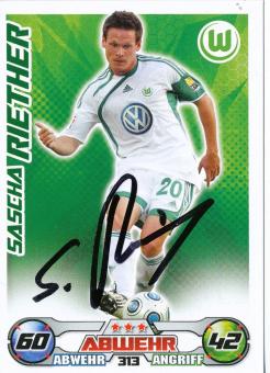 Sascha Riether  VFL Wolfsburg  2009/2010 Match Attax Card orig. signiert 