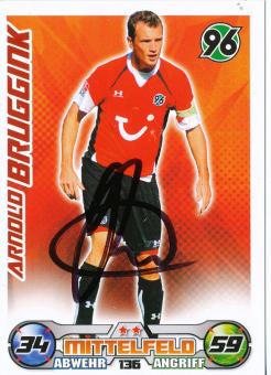 Arnold Bruggink  Hannover 96  2009/2010 Match Attax Card orig. signiert 