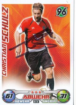 Christian Schulz  Hannover 96  2009/2010 Match Attax Card orig. signiert 