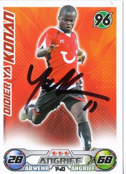 Didier Ya Konan  Hannover 96  2009/2010 Match Attax Card orig. signiert 