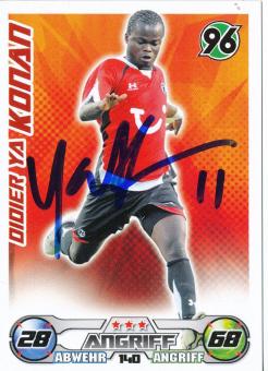 Didier Ya Konan  Hannover 96  2009/2010 Match Attax Card orig. signiert 