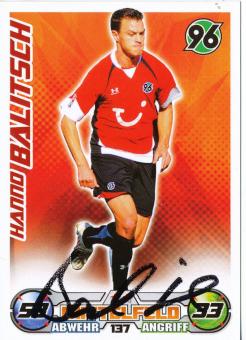 Hanno Balitsch  Hannover 96  2009/2010 Match Attax Card orig. signiert 